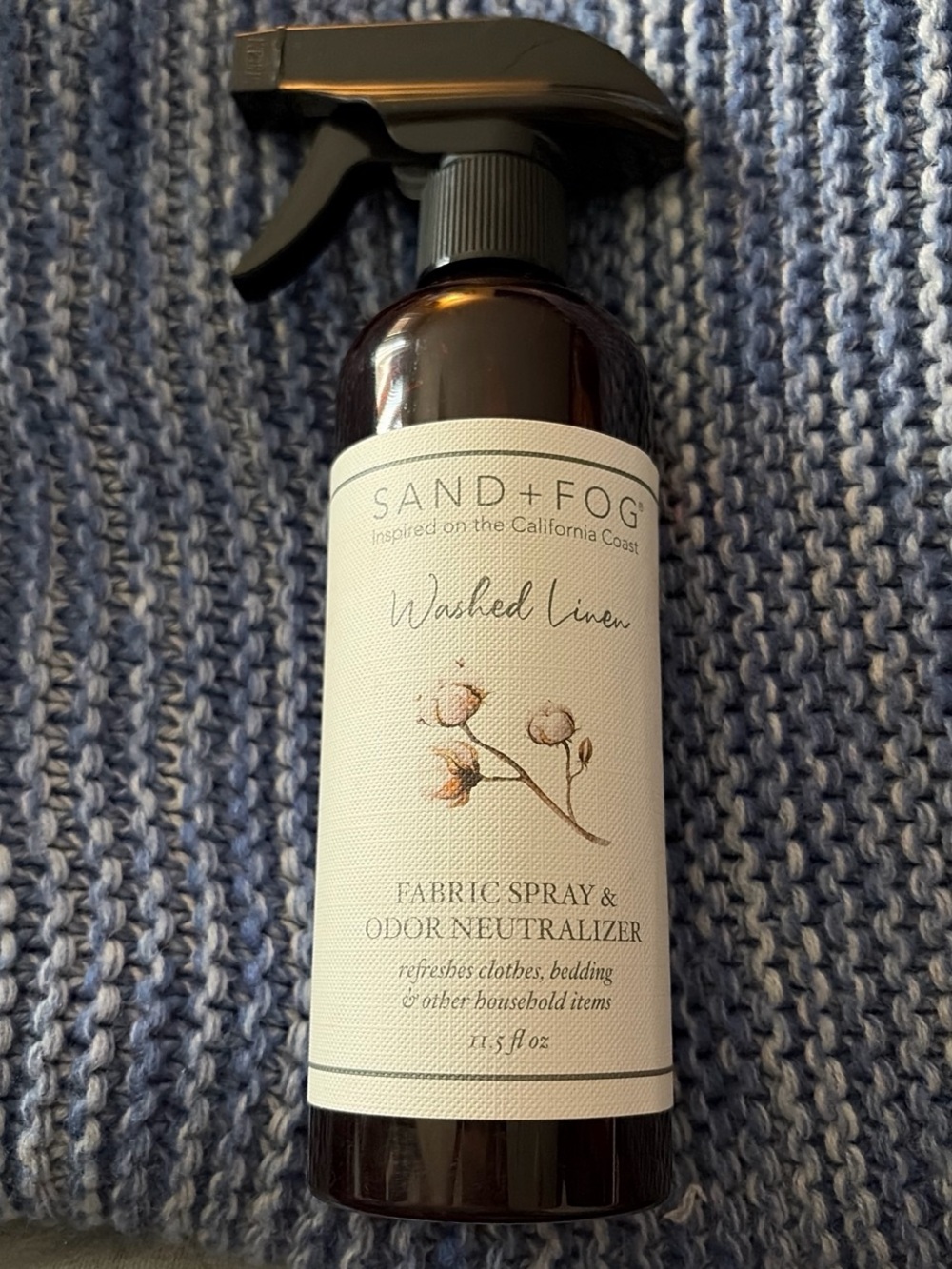 New Sand + Fog Washed linen fabric spray and odor neutralizer 11.5 fl oz.